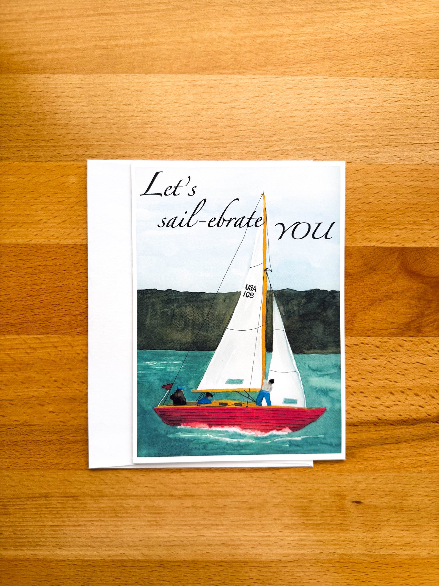 Let's Sail-ebrate Card