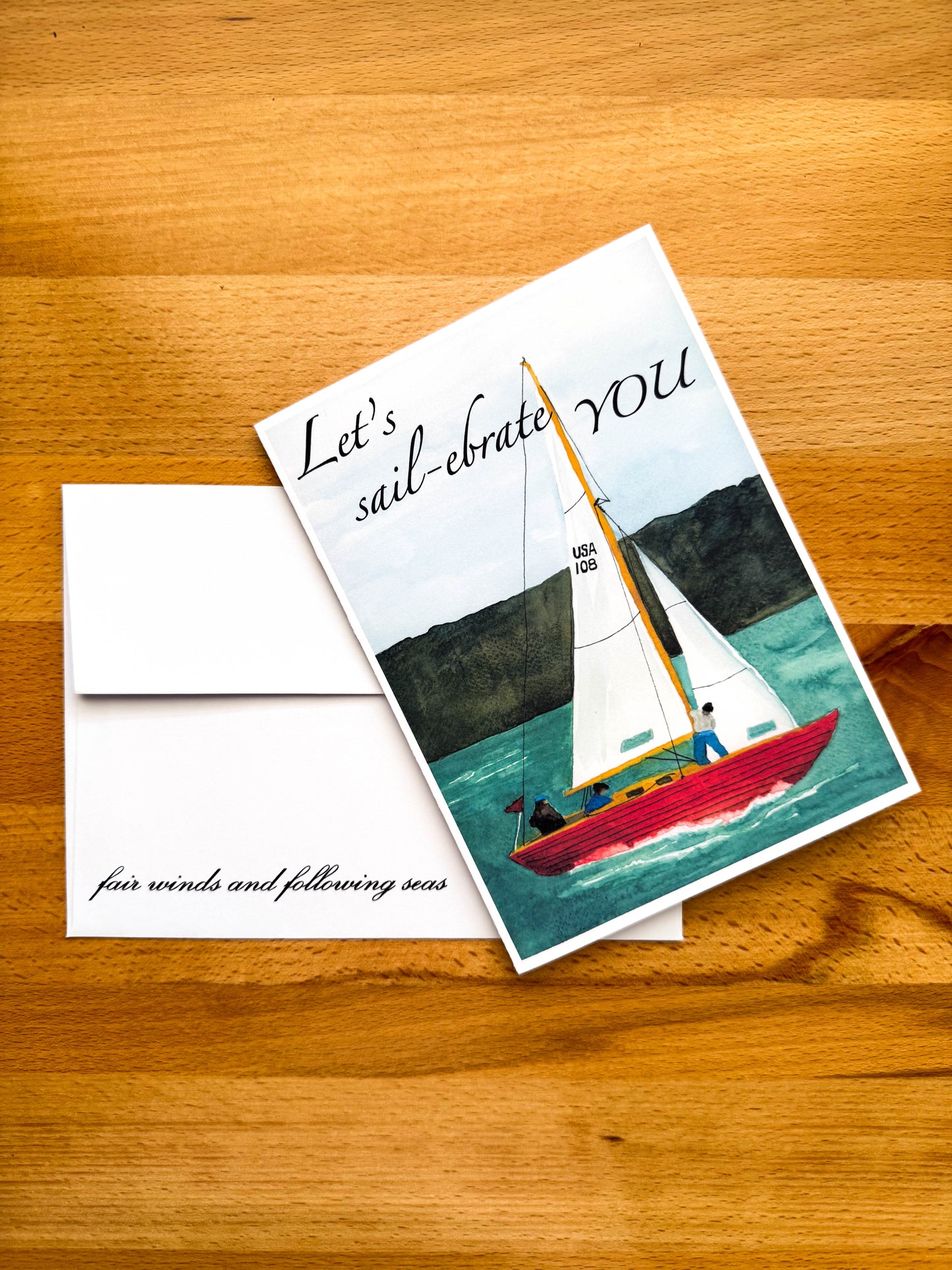 Let's Sail-ebrate Card