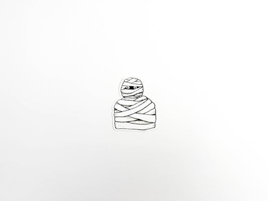 Mummy Eyes Sticker