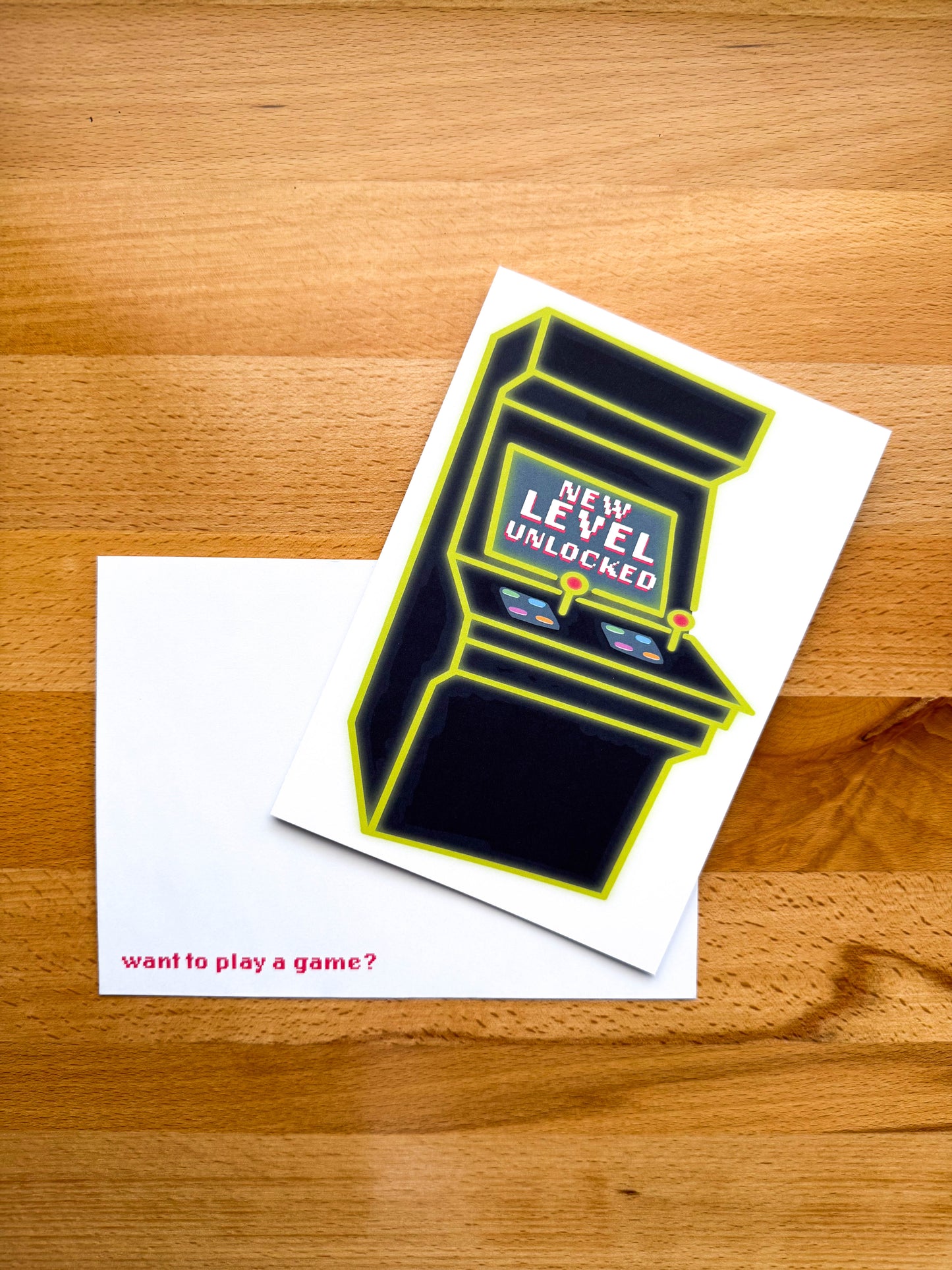 New Level Unlocked Birthday Card