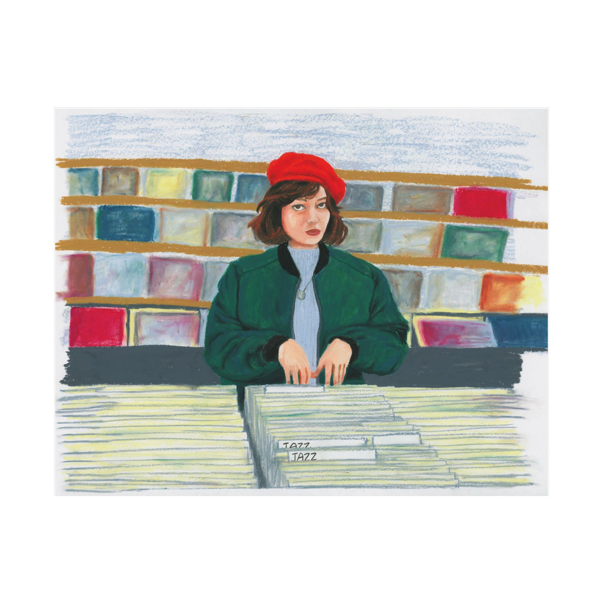 Record Shop Print