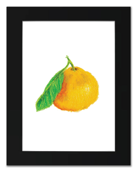 satsuma orange print