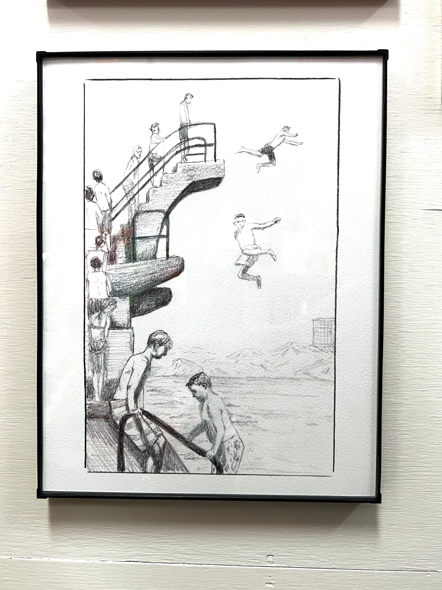 'The Swimming Hole Print