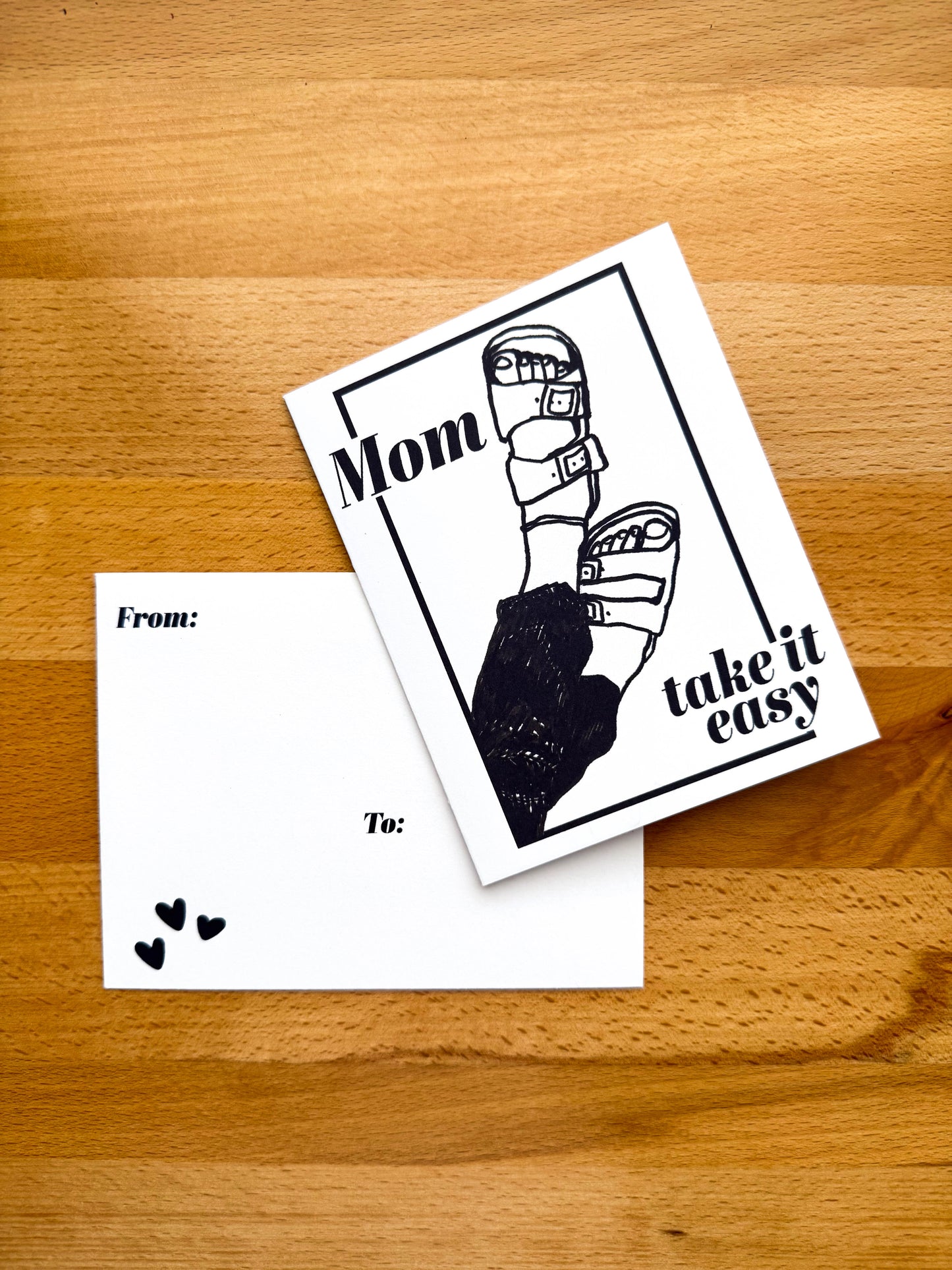 Take It Easy Mom Card