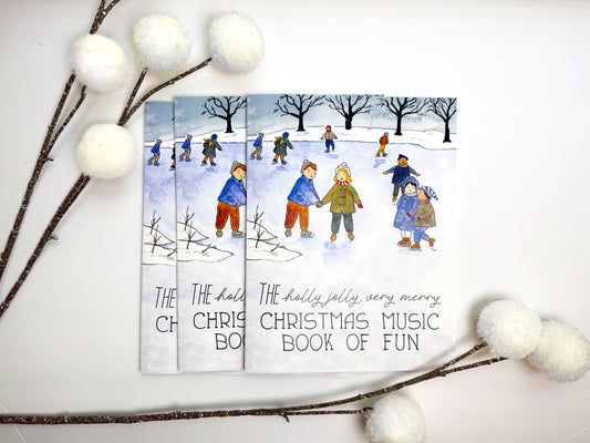 The holly jolly, very merry Christmas Music Book of Fun