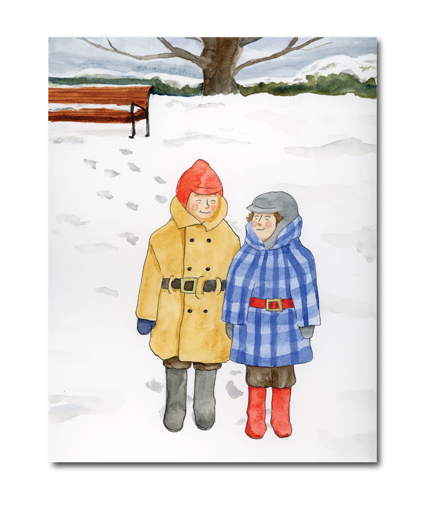 Winter Friends Print