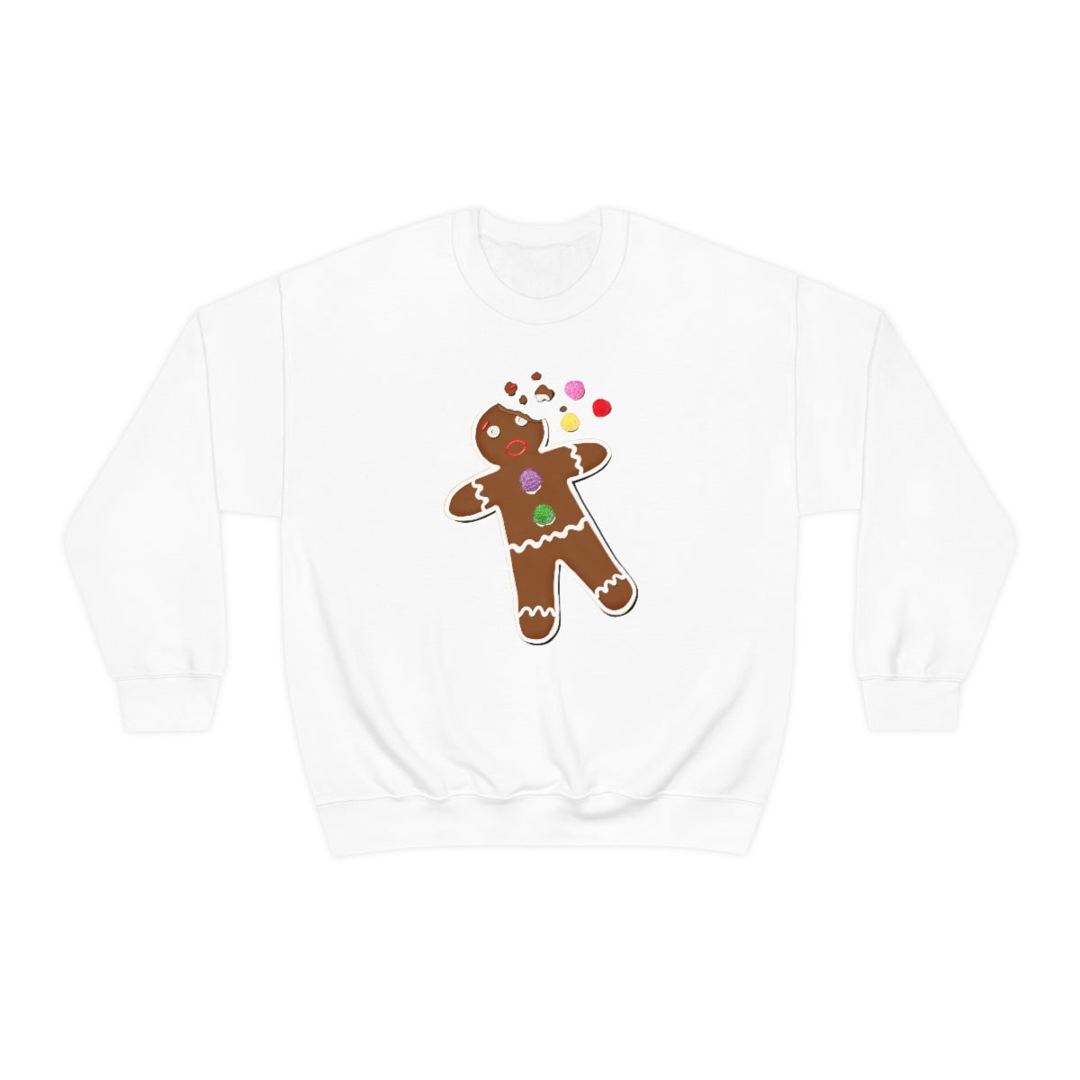 Gingy the Gingerbread Man Sweatshirt