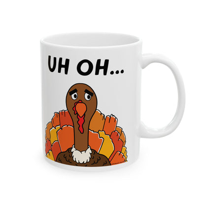 Uh Oh Turkey Mug