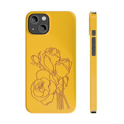 Fleurs & Jaune Phone Case