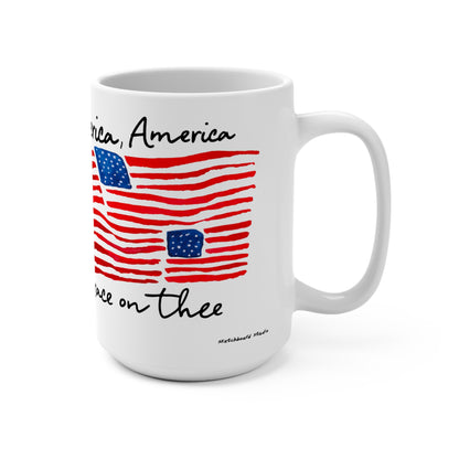 America, America 250th Birthday Mug