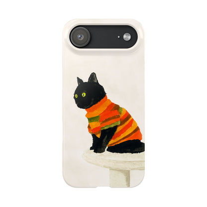 Fall Sweater Cat Phone Case