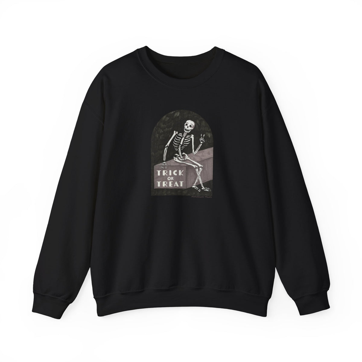 Trick or Treat Skeleton Sweatshirt