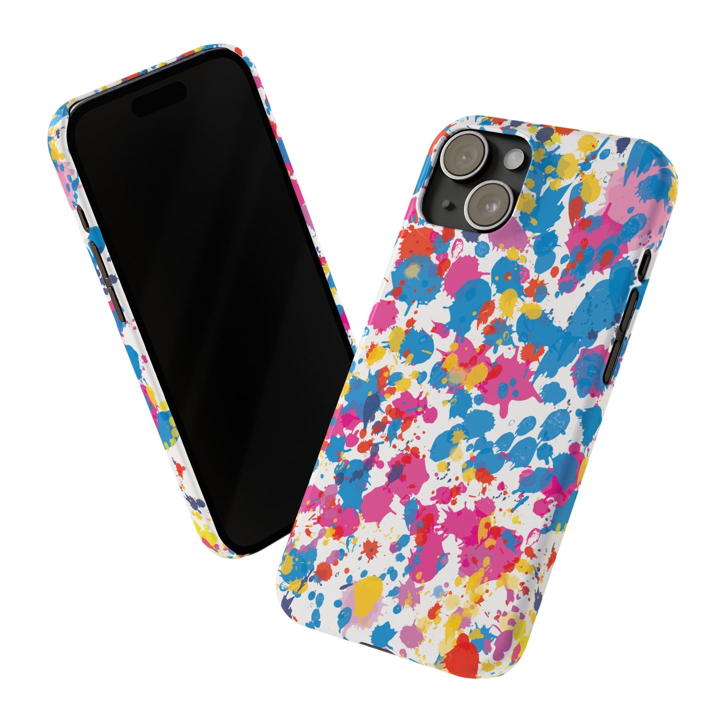 Pop Art Paint Splatter Phone Case