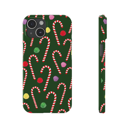 Candy Canes & Gumdrops Phone Case