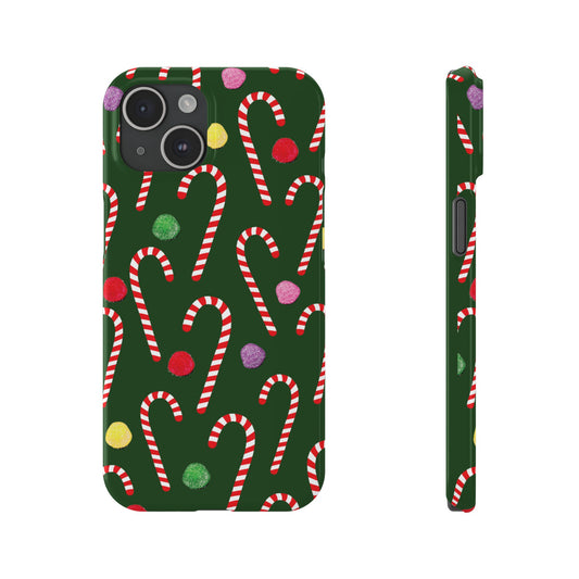 Candy Canes & Gumdrops Phone Case