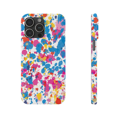 Pop Art Paint Splatter Phone Case
