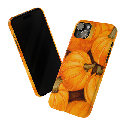 Watercolor Pumpkin Case