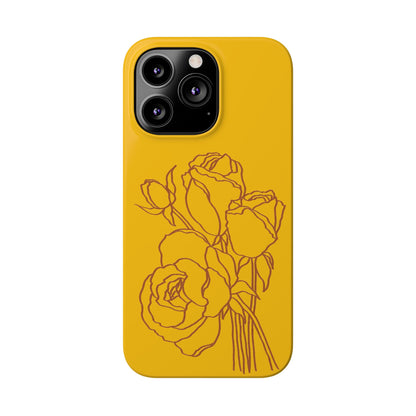 Fleurs & Jaune Phone Case