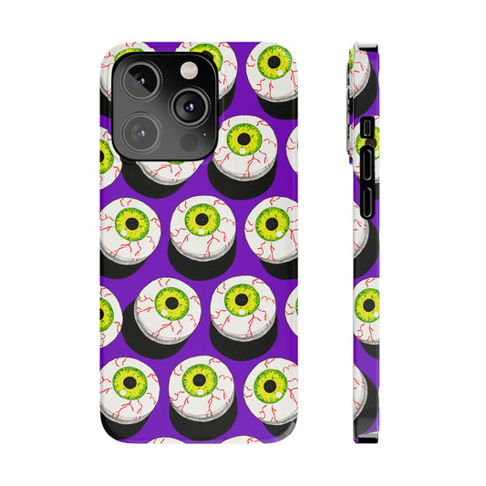 Got My Eye on You Purple Phone Case