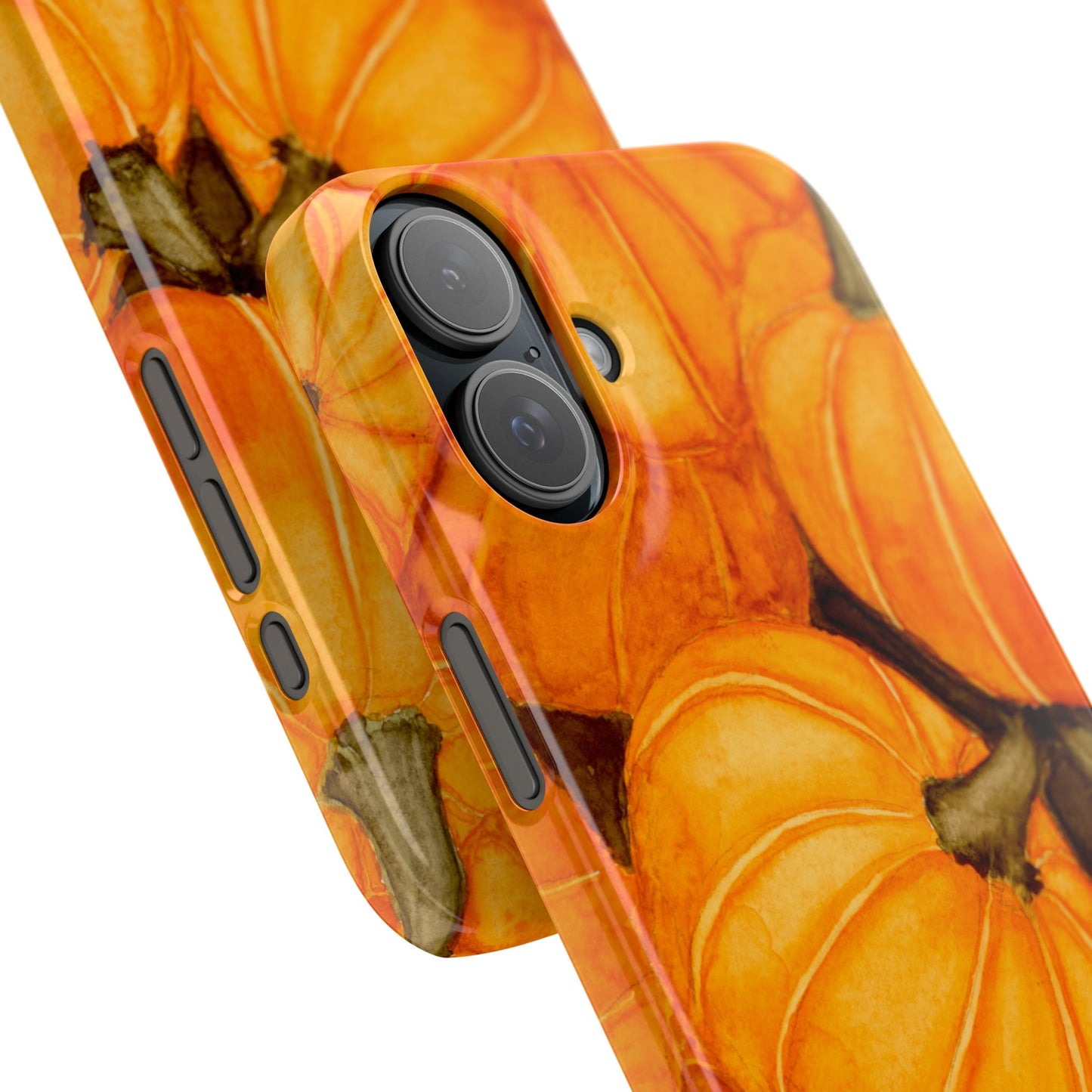 Watercolor Pumpkin Case
