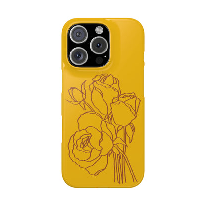 Fleurs & Jaune Phone Case