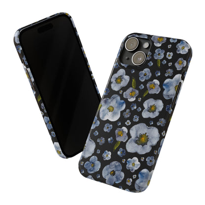 Blue Floral Phone Case