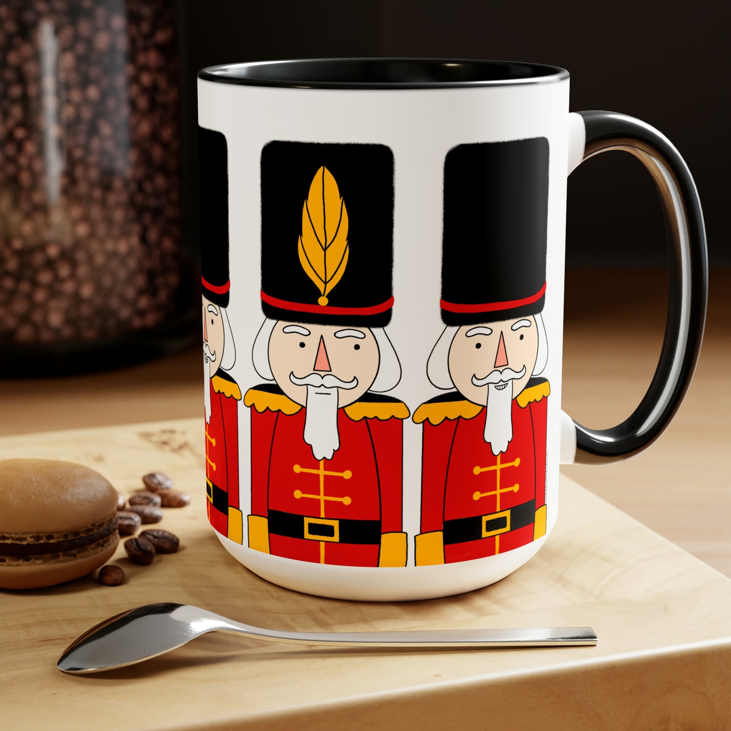 Nutcracker Two-Tone Mug (15 oz.)