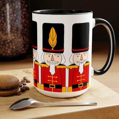 Nutcracker Two-Tone Mug (15 oz.)