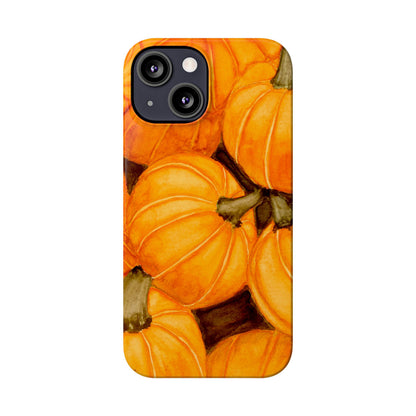 Watercolor Pumpkin Case