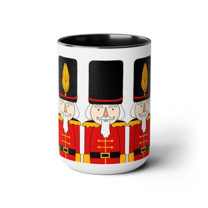 Nutcracker Two-Tone Mug (15 oz.)