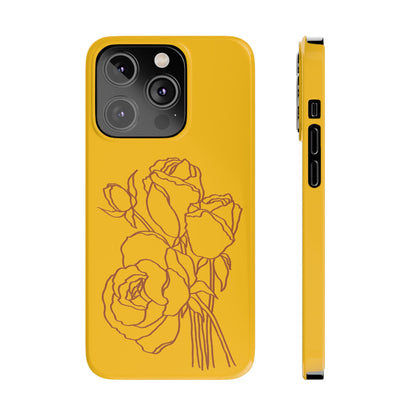 Fleurs & Jaune Phone Case