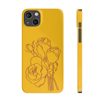 Fleurs & Jaune Phone Case