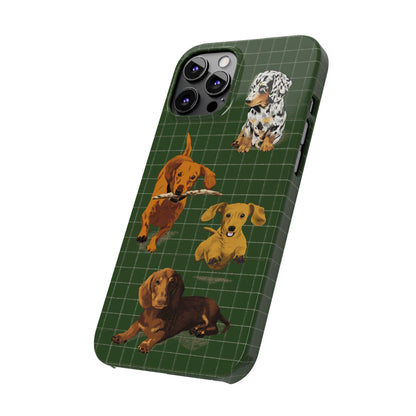 The Delightful Dachshund Phone Case
