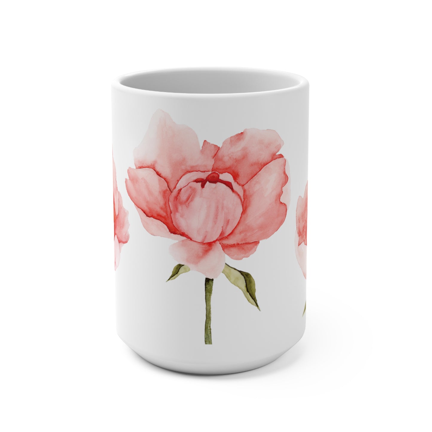 Pink Peony Mug