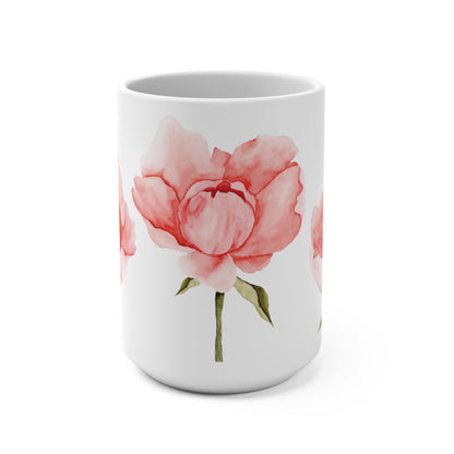 Pink Peony Mug