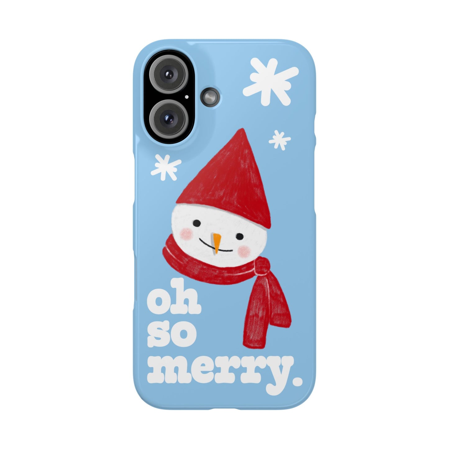 Oh So Merry Phone Case (Blue)