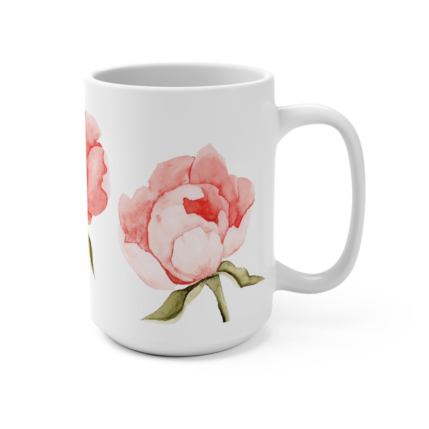 Pink Peony Mug