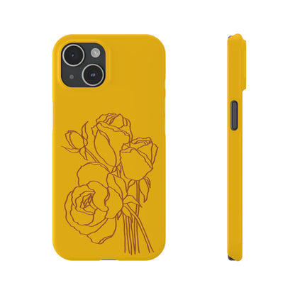 Fleurs & Jaune Phone Case