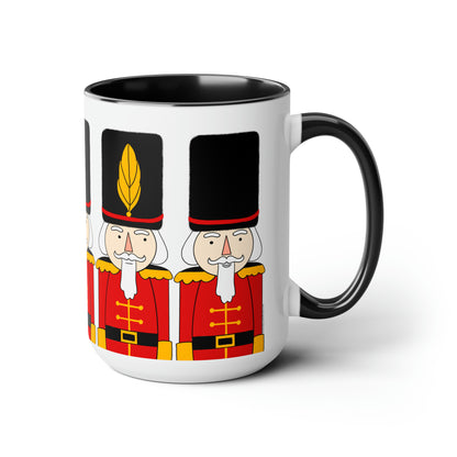 Nutcracker Two-Tone Mug (15 oz.)