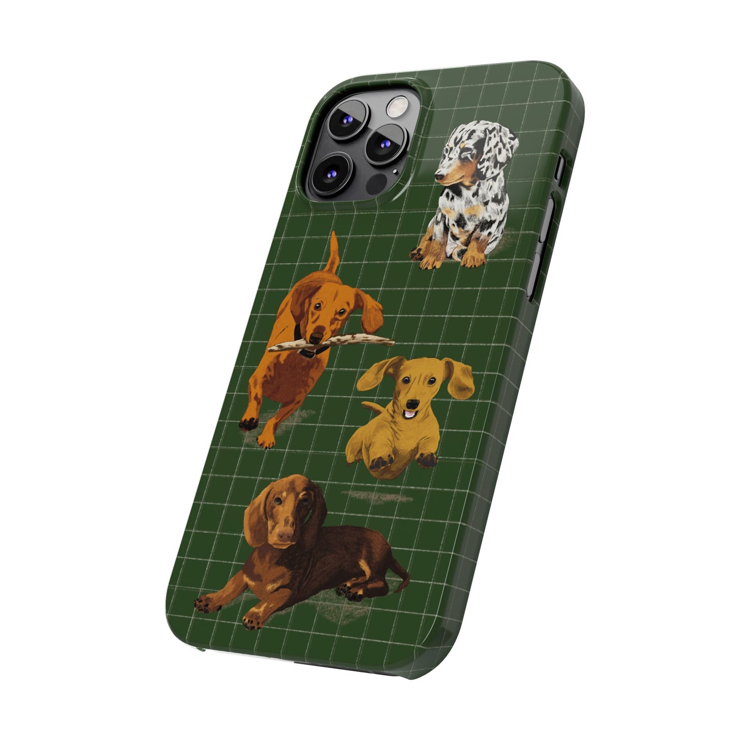 The Delightful Dachshund Phone Case
