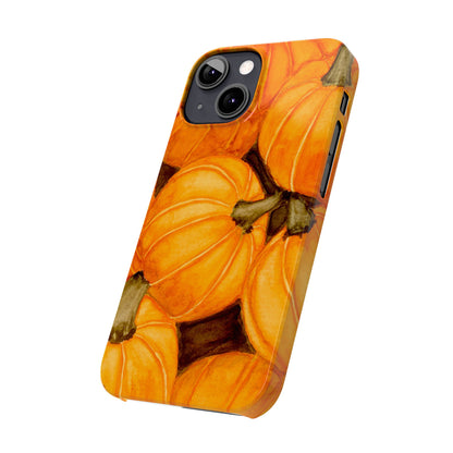 Watercolor Pumpkin Case