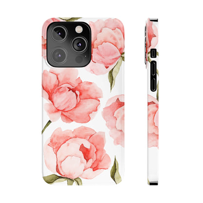 Pink Peony Phone Case