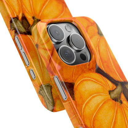 Watercolor Pumpkin Case