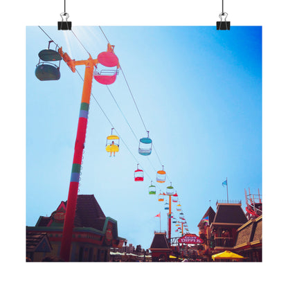 Santa Cruz Beach Boardwalk Print