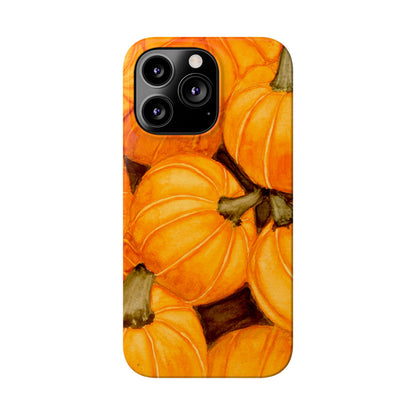 Watercolor Pumpkin Case
