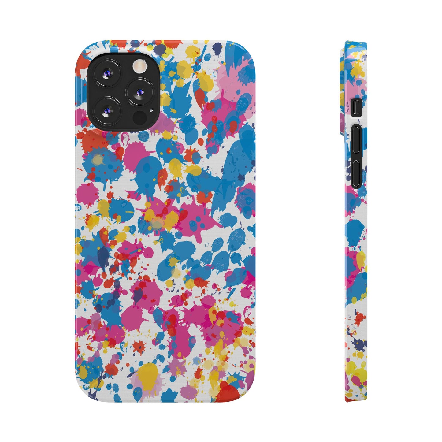 Pop Art Paint Splatter Phone Case