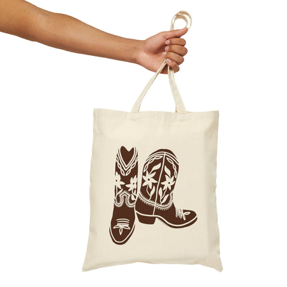 Get Yer Boots (Brown) Tote Bag