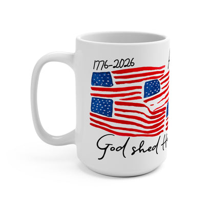 America, America 250th Birthday Mug