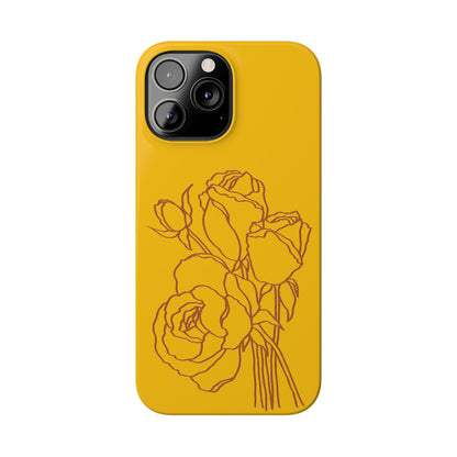 Fleurs & Jaune Phone Case