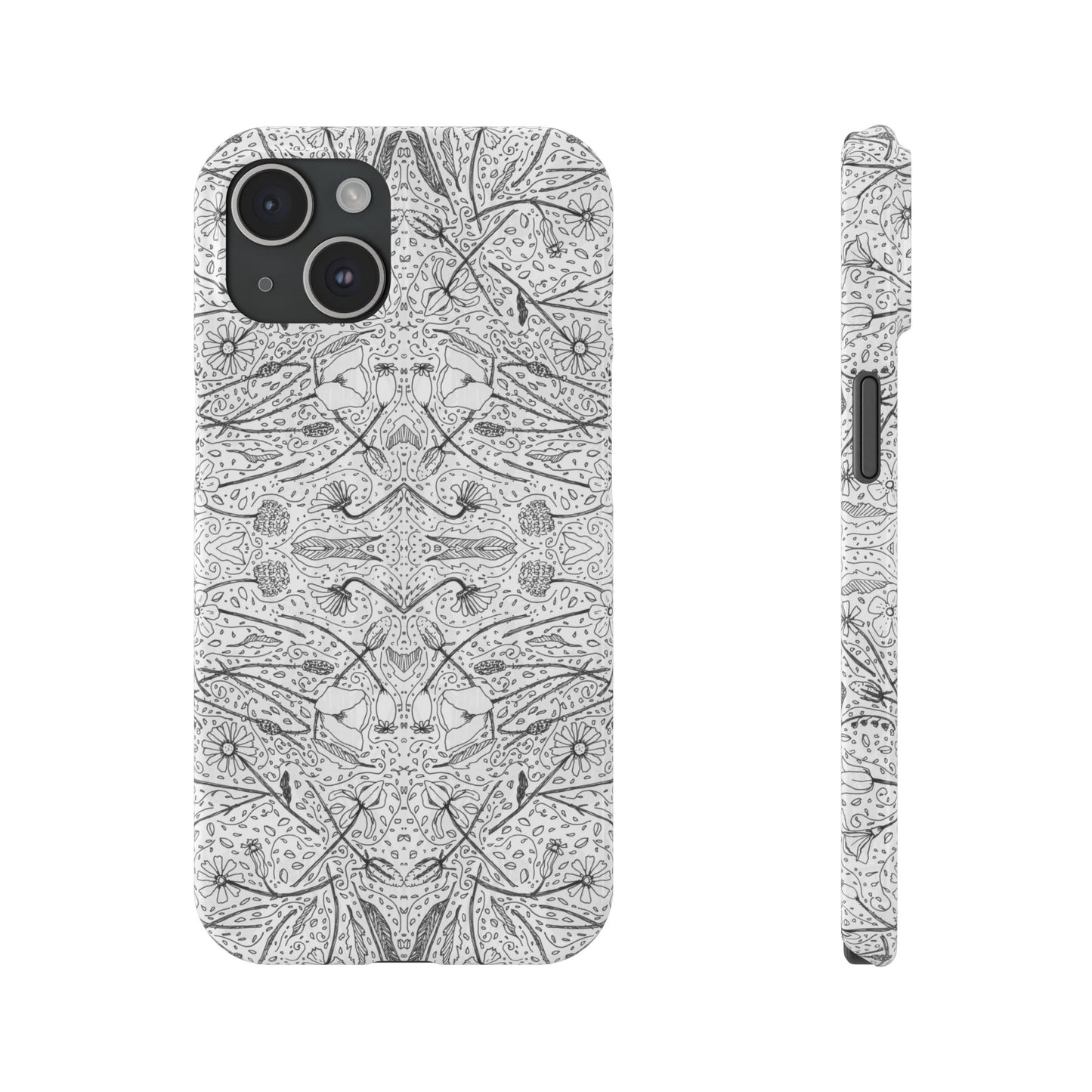 Flower Doodles Phone Case